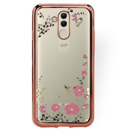 Obal / kryt na Huawei Mate 20 LITE starorůžový - Forcell DIAMOND