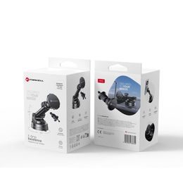 Držák do auta magnetický, s přísavkou i do ventilace – FORCELL F-Grip Excelence