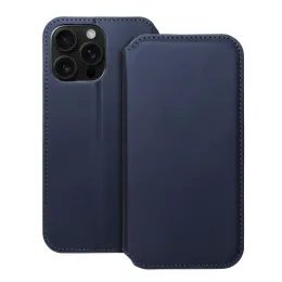 Pouzdro / obal na Apple iPhone 16 Pro modré - knížkové DUAL POCKET