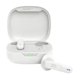 Bezdrátová sluchátka JBL Wave Flex - bílá