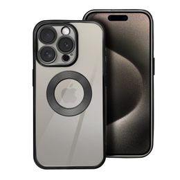 Obal / kryt na Apple iPhone 15 Pro černý - Case Glam