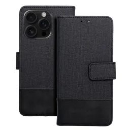Puzdro / obal pre Huawei P8 Lite čierny s okienkom - kniha
