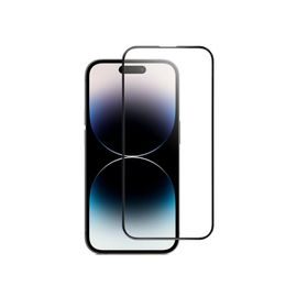 Tvrzené / ochranné sklo APPLE IPHONE 14 Pro 6,1" černé - 5D Plné lepení Blue Star