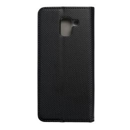 Puzdro / obal na Samsung J6 2018 čierne - kniha SMART