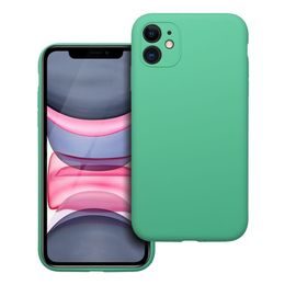 Obal / kryt na Apple iPhone 11 zelený - SILICONE 2mm