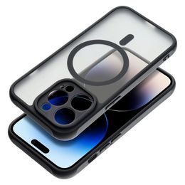 Obal / kryt na Apple iPhone 15 PRO černý - Full Matte Mag Cover