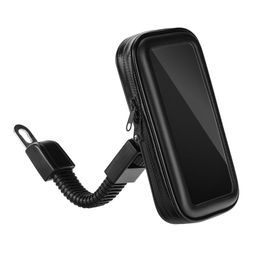 Držák na kolo / motorku na mobil s pouzdrem velikost 6,4" - 8"