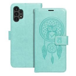 Pouzdro / obal na Samsung Galaxy A13 4G zelený - knížkový Mezzo Book