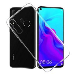 Obal / Kryt na Huawei P40 Lite E transtarentní - Clear Case