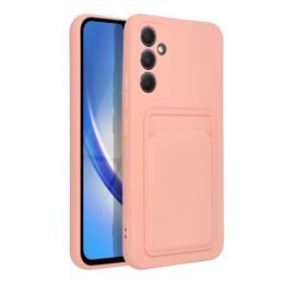 Obal / kryt na Samsung Galaxy A34 5G růžová - Card Case