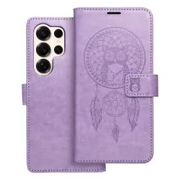 Pouzdro / obal Samsung Galaxy S25 Ultra fialové - knížkové Mezzo