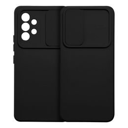 Puzdro / obal na Samsung Galaxy A34 5G čierny - kniha Forcell Carbon