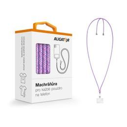 Šnůrka na pověšení telefonu strakatá - Aligátor