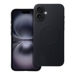 Obal / kryt na Apple iPhone 16 Plus černý - SILICONE MAG COVER