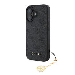 Obal / kryt na Apple iPhone 16 Plus sivý - GUESS