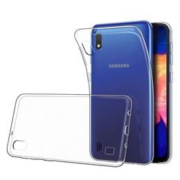 Obal / kryt na Samsung Galaxy A10 průhledný - Back Case Ultra Slim 0,5mm