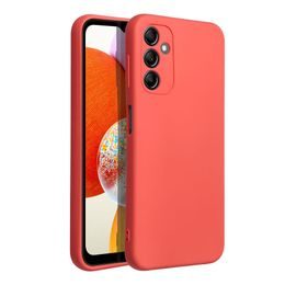 Obal / kryt na Samsung Galaxy A14 5G / A14 4G oranžový - SILICONE