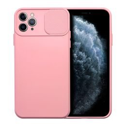 Obal / kryt na Apple IPHONE 11 Pro Max růžový - SLIDE Case