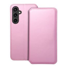 Pouzdro / obal na Samsung Galaxy S23 FE růžové - knížkové Dual Pocket