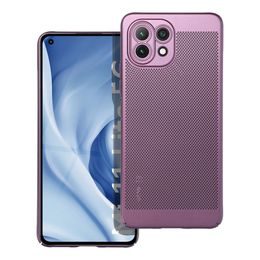 Obal / kryt na Xiaomi Mi 11 Lite 5G / Mi 11 Lite LTE ( 4G ) / Mi 11 Lite NE fialový - BREEZY