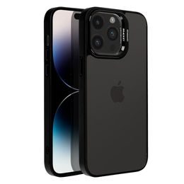 Obal / kryt na Apple iPhone 12 PRO čierne - BRACKET