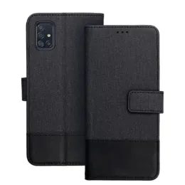 Pouzdro / obal na Samsung Galaxy A51 černé - knížkové GOMMA