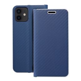Pouzdro / obal na Apple iPhone 12 / 12 PRO modrý - Luna Carbon