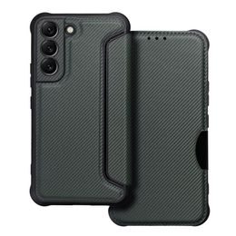 Puzdro / obal na Samsung Galaxy S22 zelené - kniha RAZOR