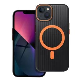 Obal / kryt na Apple iPhone 13 černý - SIMPLY MagSafe