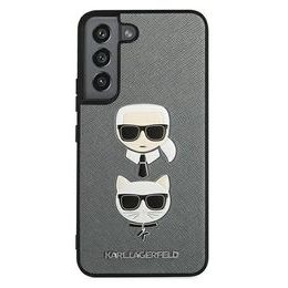 Obal / kryt na Samsung Galaxy S22 Plus šedý - Karl Lagerfeld