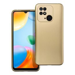 Obal / kryt na Xiaomi Redmi 10C zlatý - METALLIC