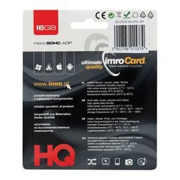 Karta Micro SD 16 GB s adaptérom UHS triedy 10