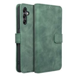 Puzdro / obal na Samsung Galaxy A14 4G zelené - kniha TENDER