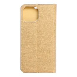 Pouzdro / obal na Apple iPhone 13 Mini zelený - knížkový Forcell TENDER