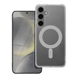 Obal / kryt na Samsung Galaxy S24 Plus průhledný - Clear Mag Cover