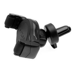 Univerzální držák FIXED Roll Vent s uchycením do mřížky ventilace, černý