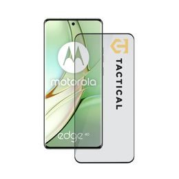 Tvrzené / ochranné sklo Motorola Edge 40 černé - Tactical Glass Shield 5D