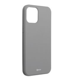 Obal / kryt pre iPhone 12 Pro Max sivé - Roar Colorful Jelly Case