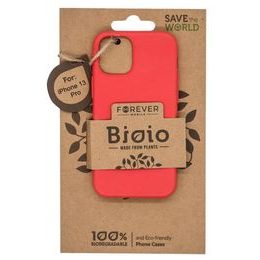 Obal / kryt pre Apple iPhone 13 Pro, červené Forever Bioio