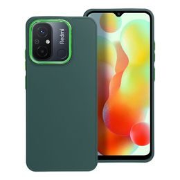 Obal / kryt na Xiaomi Redmi 12C zelený - Frame Case