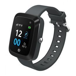 Seniorské chytré hodinky Aligator Watch Care, GPS, GSM, Wi-Fi, černé