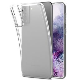 Obal / kryt na Samsung Galaxy S21 Plus transparentní - Ultra Slim 0,3mm