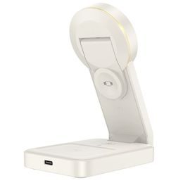 Stojánek s bezdrátovým nabíjením 3v1 15W černy - FORCELL MagSafe