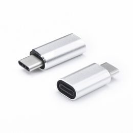 Adapter Lightning - Typ C silver