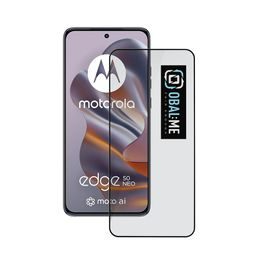 Tvrzené / ochranné sklo Motorola Edge 50 Neo / Edge 60 Neo černé 5D - OBAL:ME