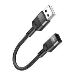 Adaptér USB-A / USC-C 10 cm černý - HOCO