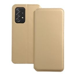 Puzdro / obal na Samsung Galaxy A52 / A52S / A52 5G zlatý - kniha Dual Pocket book