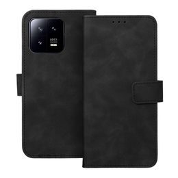 Puzdro / obal na Xiaomi 13 Pro čierny - kniha Tender