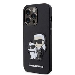 Obal / kryt na Apple iPhone 14 Pro Max černý - Karl Lagerfeld