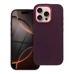 Obal / kryt na Apple iPhone 16 Pro Max fialový - FRAME